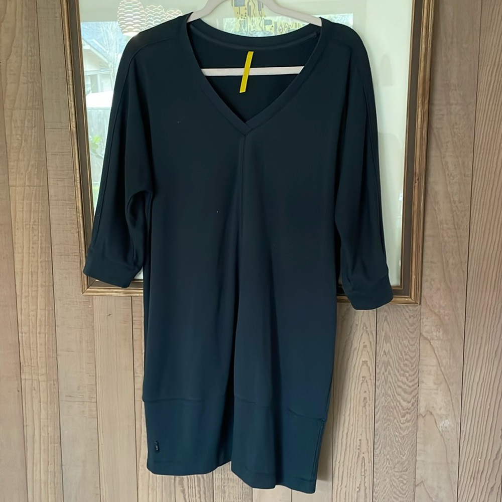 LOLE IVANA V NECK SLIP ON CASUAL DRESS L